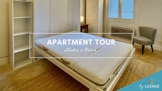 Apartment Tour // Furnished  20m2 in Paris – Ref : 10721491