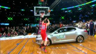 Blake Griffin Jumps Over a Car