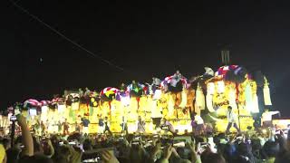 2019年 令和元年 大生院中萩地区寄せ太鼓 新居浜太鼓祭り