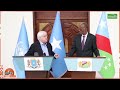 Madaxweyne Laftagareen ayaa kulan la qaatay ku xigeenka Xoghayaha guud Qaramada Midoobey