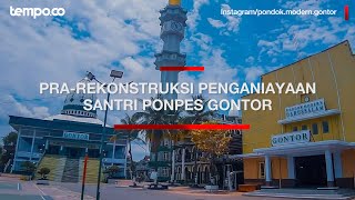 Polisi Gelar Pra rekonstruksi Kasus Penganiayaan Santri Pondok Pesantren Gontor