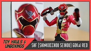 S.H.Figuarts (SHINKOCCHOU SEIHOU) GOKAI RED UNBOXING! | Kaizoku Sentai Gokaiger