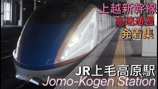 【上毛高原駅】上越新幹線一の秘境駅！？山に囲われた自然ある駅で上越新幹線の高速通過・発着集を満喫！！