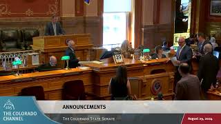 Colorado Senate 2024 Second Extraordinary Session Day 04