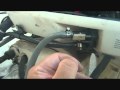 Disconnecting a VRO oil injection on a 1996 Johnson 60hp outboard