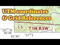 Introduction to UTM coordinates and Grid References (simple)