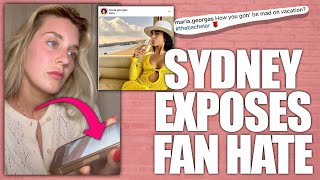 Bachelor 'Villain' Sydney Shares Hateful 'Fan' Messages - Have A Listen!