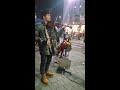 street musicians in sinchon seoul korea