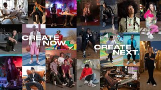 Create Now. Create Next.