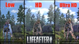 LifeAfter: Night Falls HIGH vs LOW GRAPHICS COMPARISON (iOS / Android) HD