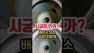 싱크대 배수구 청소 초간단 https://youtu.be/Sd5K0NKdB04?si=02-gQGVrltp6C-kP