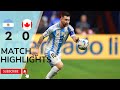 Argentina-vs-Canada-2-0 | All Goals | Highlights | Copa America 2024