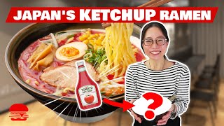 Japan's KETCHUP Ramen?! | Is It Any Good?