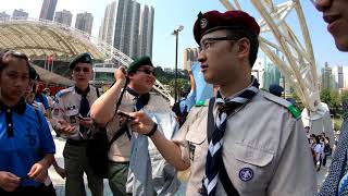 香港童軍九龍第十五旅參加2017年香港童軍大會操 (二) 15th Kowloon Group attend Hong Kong Scout Rally 2017 Part 2