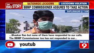 Bapujinagar residents flout lockdown norms