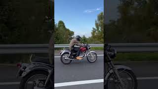 かっこいいバイク乗りおった #motorcycle #マフラー音 #エストレヤ