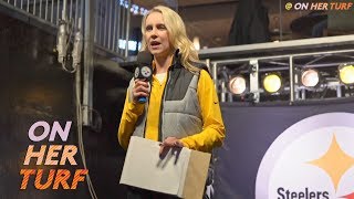 Pittsburgh Steelers reporter Missi Matthews defying doubters I On Her Turf I NBC Sports