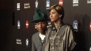 Pharrell Williams and Helen Lasichanh 2nd Annual "Rebel With A Cause" Gala #PharrellWilliams
