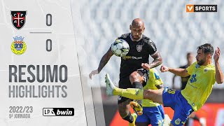 Highlights | Resumo: Casa Pia AC 0-0 FC Arouca (Liga 22/23 #5)