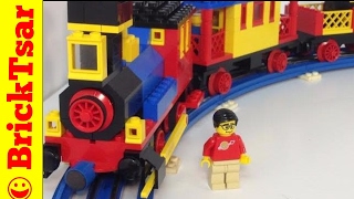 LEGO 726 Western Train and Cowboys from 1976! Vintage 12V Trains review