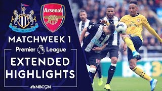Newcastle v. Arsenal | PREMIER LEAGUE HIGHLIGHTS | 8/11/19 | NBC Sports