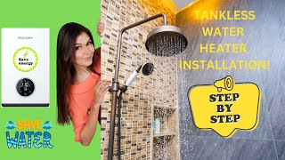 Easy way how to install Ecotouch tankless water heater