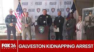 FULL: Galveston police arrest kidnapping, sexual assault suspect