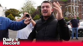 Tommy Robinson to miss planned London protest after being remanded into custody