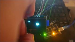 3d wireframe cube render on Arduino and ssd1306