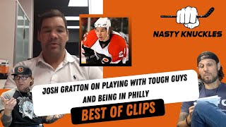 Best of JOSH GRATTON | Retired Flyer talks playing with enforcers and adapting to his role in Philly