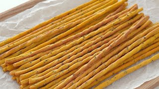 Pumpkin Sesame Breadsticks Recipe How To Make It