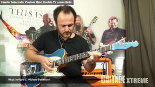 Test Fender Telecaster Custom Shop Double TV Jones Relic - Guitare Xtreme #75