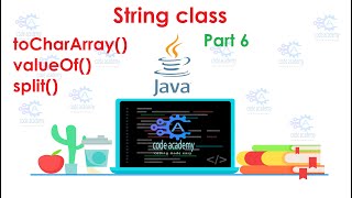 Java S09 |String class in Java | toCharArray(), valueOf(), split() |Hindi | By Priya Ranjan