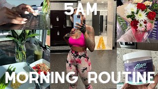 5AM MORNING ROUTINE: HOW TO BE CONSISTENT + STAY MOTIVATED | LIVE YOUR DREAM LIFE