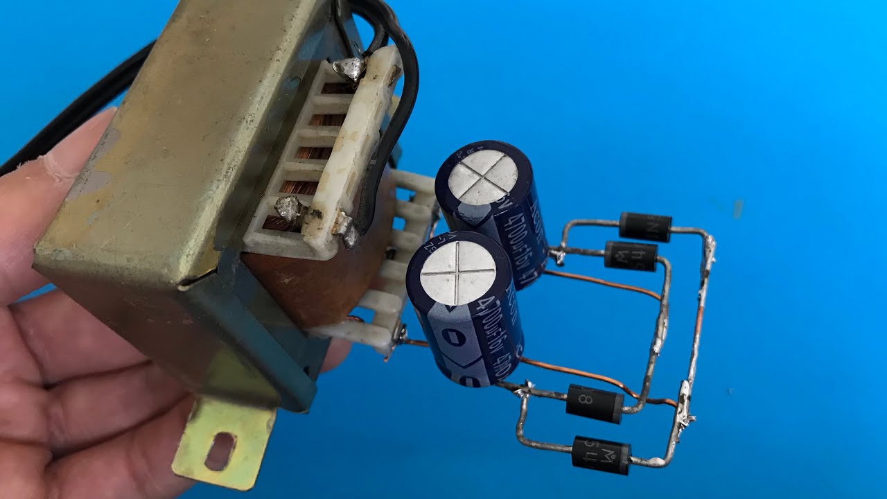 Basi̇t Yöntemle Trafo Volt Yükseltme Youtube