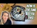 How to easily fix a Tiller that's been sitting FOR YEARS! Tecumseh OHV 5 HP CARBURETOR REPAIR