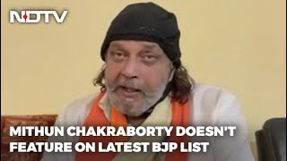 Mithun Chakraborty Missing From BJP's Final List For Bengal Polls