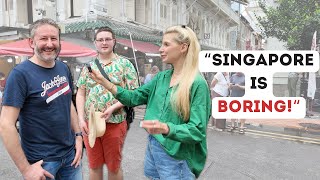 What tourists REALLY think of Singapore🇸🇬