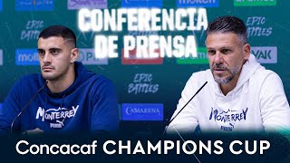 Conferencia de Prensa 🎙️ Concacaf Champions Cup Primera Ronda.