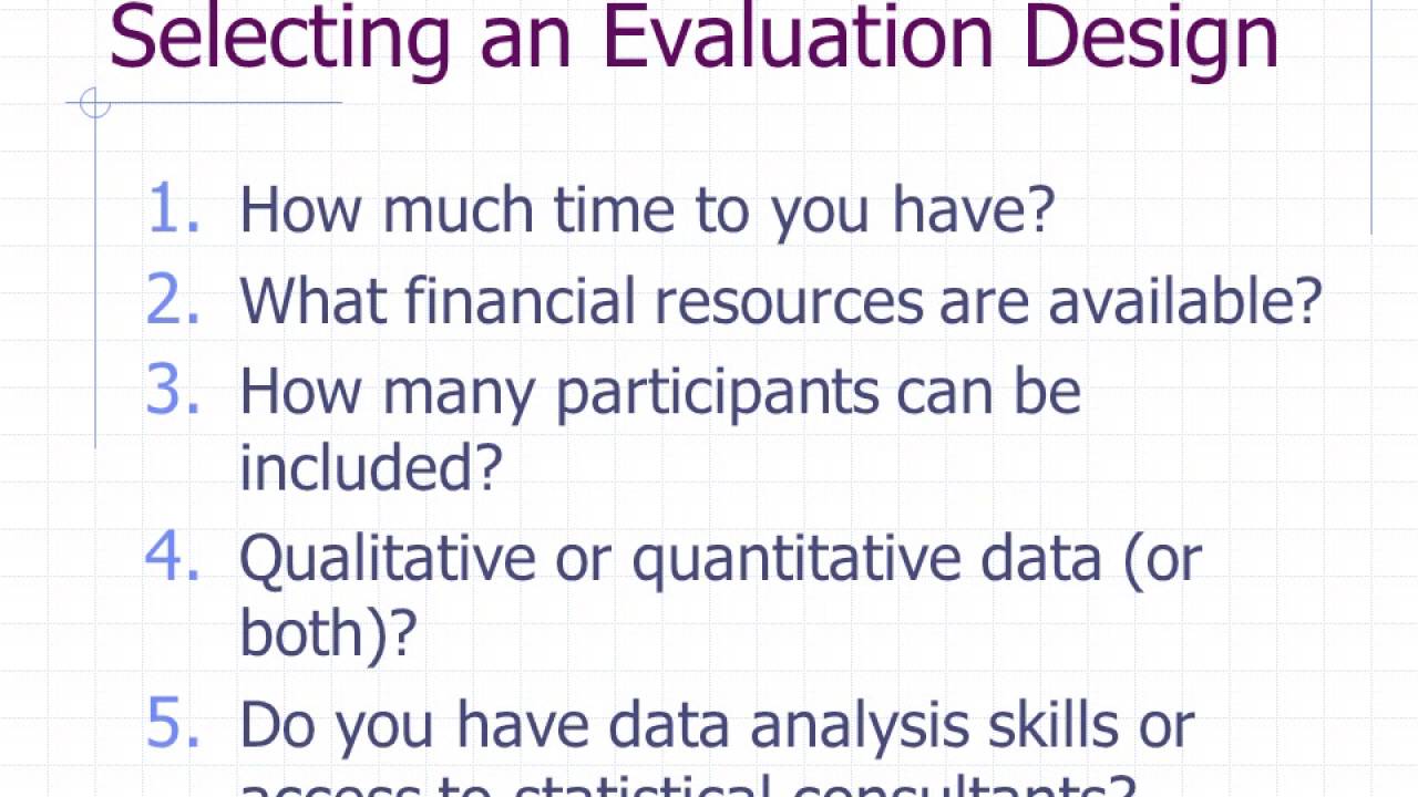 Kins3313 Evaluation Approaches Youtube