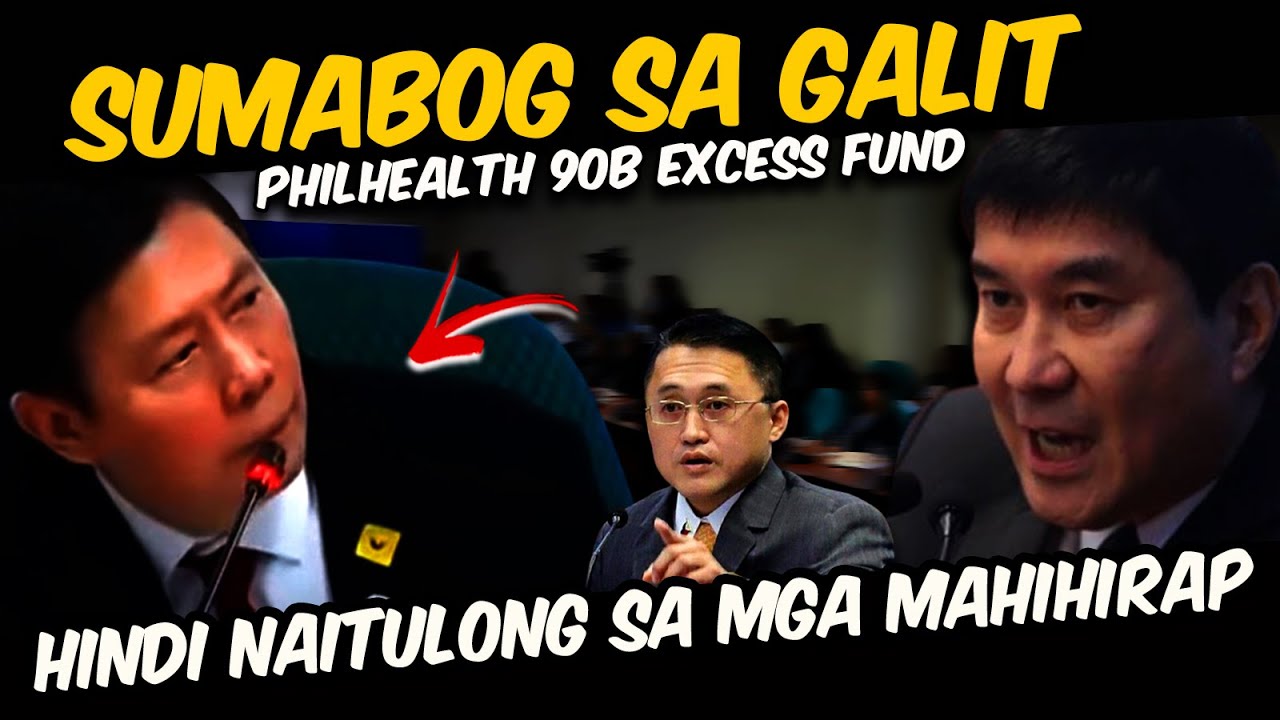 PANOORIN ANG BUONG VIDEO: PUMUTOK Si Tulfo At Bong Go Sa PhilHealth 90B ...