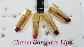 Chanel Rouge Allure Camelias Lip Colors