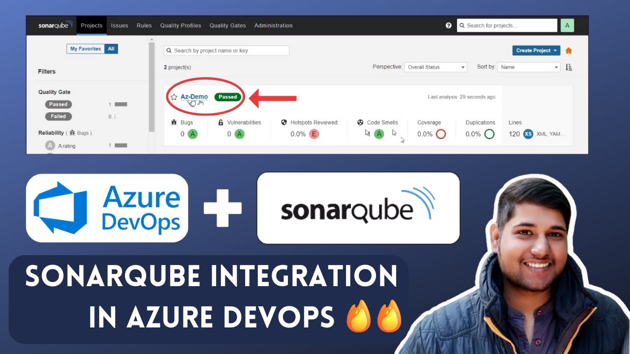 Sonarqube Integration With Azure Devops - YouTube