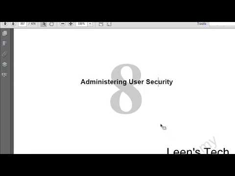 Oracle DBA 11g Tutorial in Bangla: Lesson#8 Part#1 Administering User Security Oracle DBA 11g Tutorial in Bangla: Lesson#8 Part#1 Administering User Security