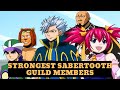 Top 5 Strongest Sabertooth Guild Members, Ranked.