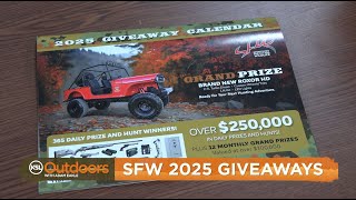 Win Prizes with the 2025 SFW Giveaway Calendar!