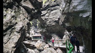 A walk through the Breitachklamm, Bavaria Germany