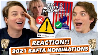 2021 BAFTA Nomination REACTIONS!! (WHATT HAPPENED?)