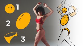 The 3 forms that make 3D figure drawing EASY-PEASY (Fresh Eyes pt2)