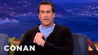 Rob Riggle Brings The High Heat To Royals' Batting Practice | CONAN on TBS